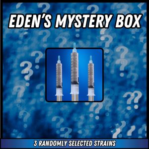 Mystery spore syringes in a box